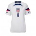 Camiseta Estados Unidos Weston McKennie #8 Primera Equipación Replica Mundial 2022 para mujer mangas cortas